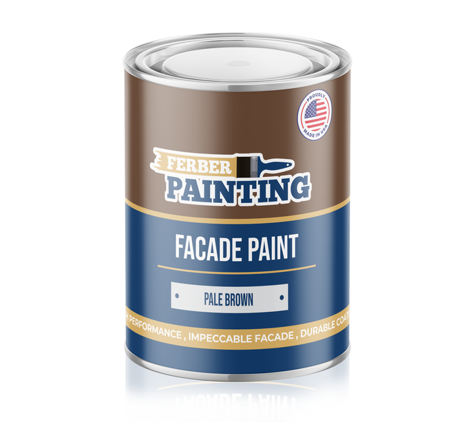 Pittura per facciata Marrone chiaro