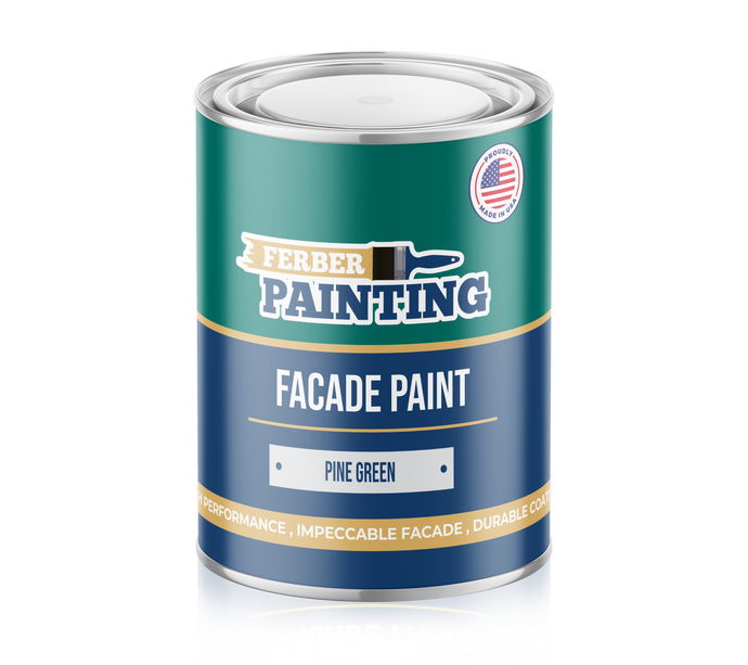 Pittura per facciata Verde pino