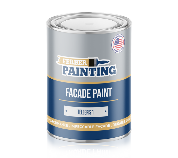 Pittura per facciata Grigio tele